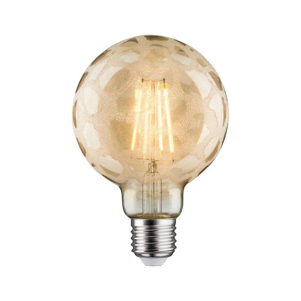 Ampoule Globe Givré_doré D100mm 11W -=60W- 827 E27 compacte