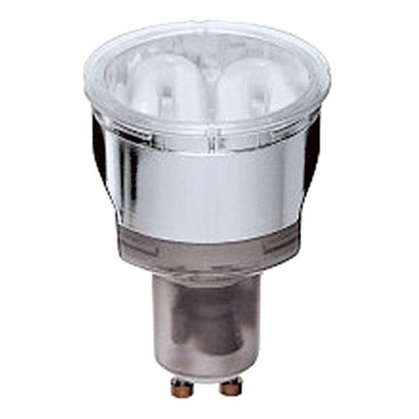 Ampoule GU10 Economique Ø50 7W 827 2700°K 230V Confort Fluocompacte 230v